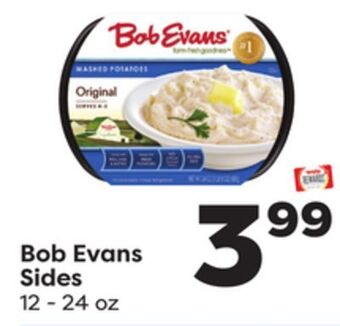 Weis Markets Bob evans sides offer