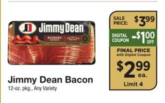 The Fresh Grocer Bacon offer