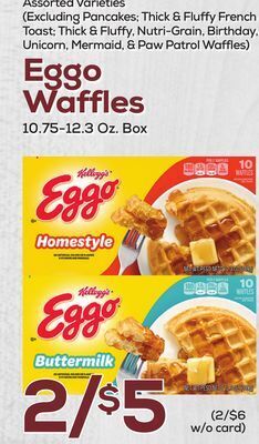 DeCicco & Sons Eggo waffles offer