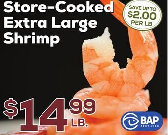 DeCicco & Sons Extra large shrimp offer