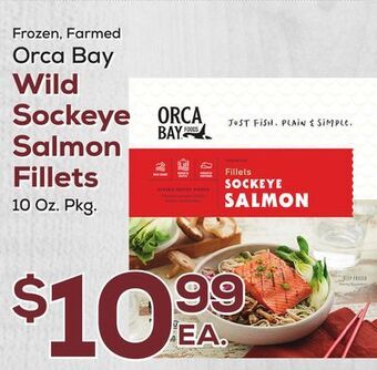 DeCicco & Sons Orca bay wild sockeye salmon fillets offer