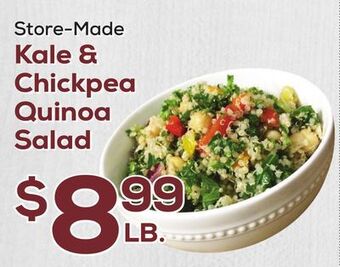 DeCicco & Sons Kale & chickpea quinoa salad offer