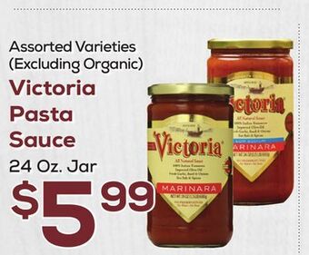 DeCicco & Sons Victoria pasta sauce offer