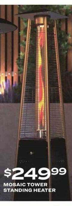 Academy Mosaic tower standing heater offer