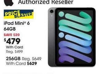 Fred Meyer Ipad mini 6 64gb offer