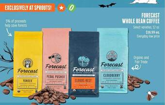 Sprouts Farmers Market Forecast whole bean coffee offer