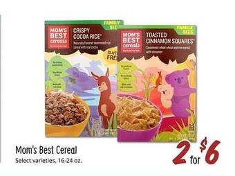 Sprouts Farmers Market Mom's best cereal offer