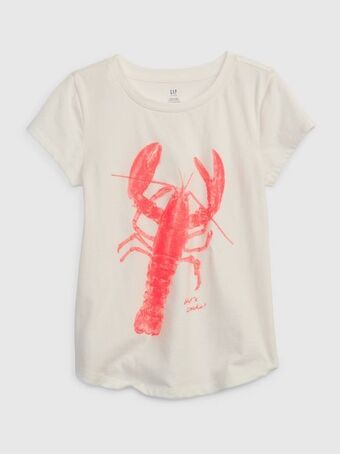 Gap Kids 100% organic cotton graphic t-shirt offer