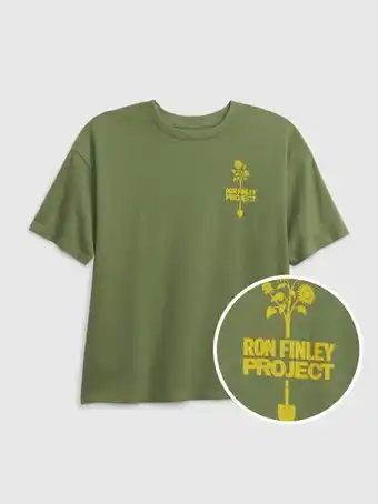 Gap Kids Gap &#215 ron finley 100% organic cotton graphic t-shirt offer