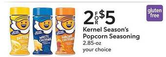 Publix Kernel season's popcorn seasoning offer