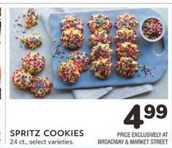 Albertsons Spritz cookies offer