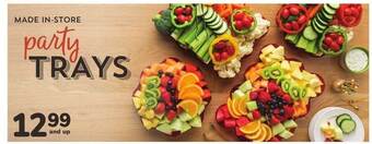 Albertsons Party trays offer