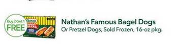 Publix Nathan's famous bagel dogs offer