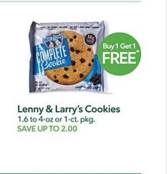 Publix Lenny & larry's cookies offer