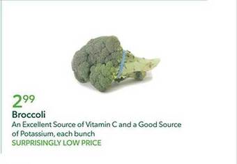 Publix Broccoli offer
