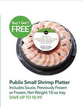 Publix Publix small shrimp platter offer