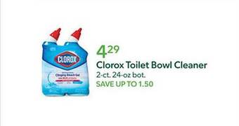 Publix Clorox toilet bowl cleaner offer