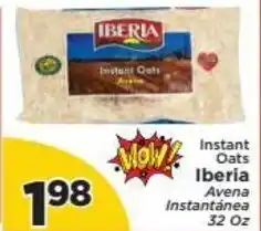 Presidente Iberia Instant Oats 32 oz. offer