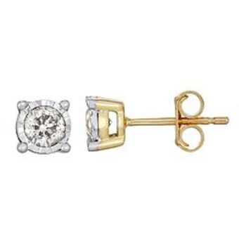 Kohl's 10k gold 1/2 carat t.w. diamond stud earrings offer