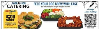 Food Lion Food lion deli catering trays offer