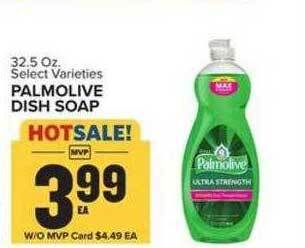 Food Lion Palmolive dish soap offer