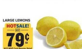 Food Lion Large lemons offer
