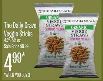 Jewel-Osco The daily crave veggie sticks offer
