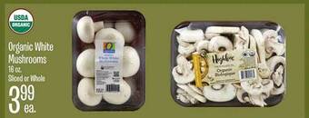 Jewel-Osco Organic white mushrooms offer