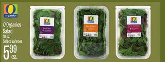 Jewel-Osco O organics salad offer