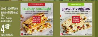 Jewel-Osco Good food made simple flatbread offer