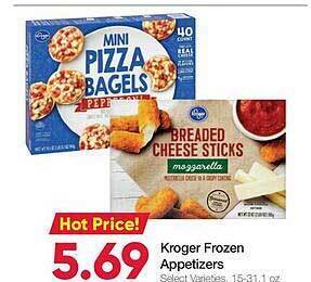 Ruler Foods Kroger frozen appetizers offer