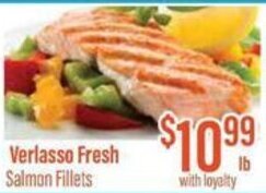 Chief Supermarket Verlasso Fresh Salmon Fillets offer
