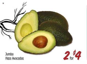Sprouts Farmers Market Jumbo hass avocados offer
