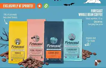 Sprouts Farmers Market Forecast whole bean coffee offer