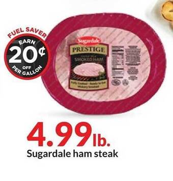Hy-Vee Sugardale ham steak offer