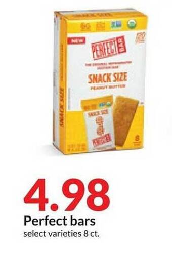 Hy-Vee Perfect bars offer