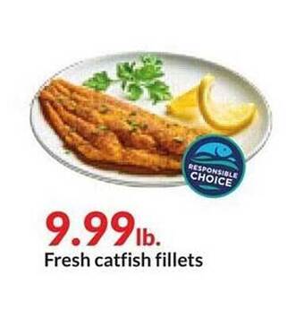 Hy-Vee Fresh catfish fillets offer