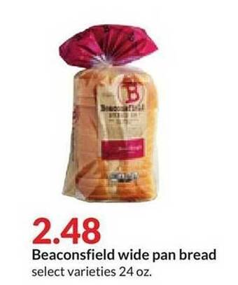 Hy-Vee Beaconsfield wide pan bread offer