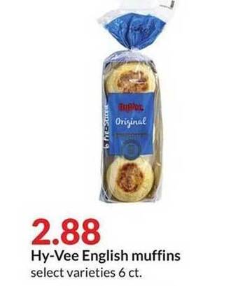 Hy-Vee Hy-vee english muffins offer