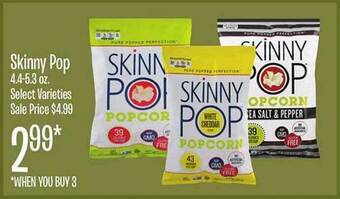 Jewel-Osco Skinny pop offer