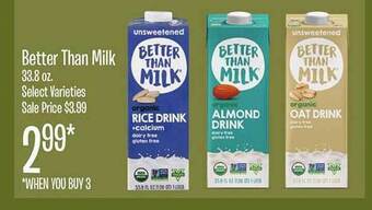 Jewel-Osco Better than milk offer