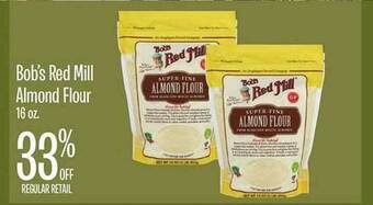 Jewel-Osco Bob's red mill almond flour offer