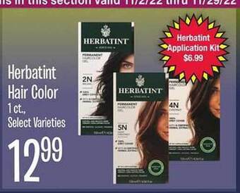 Jewel-Osco Herbatint hair color offer