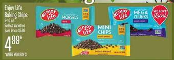 Jewel-Osco Enjoy life baking chips offer