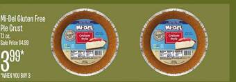 Jewel-Osco Mi'del gluten free pie crust offer