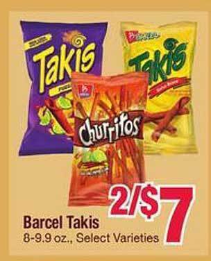 Jewel-Osco Barcel takis offer