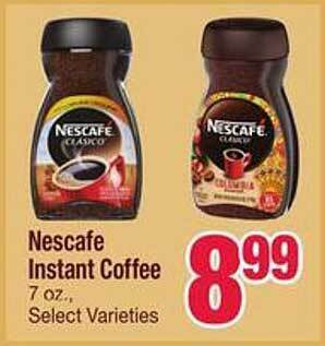 Jewel-Osco Nescafe instant coffee offer