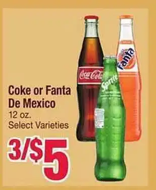 Jewel-Osco Coke or fanta de mexico offer