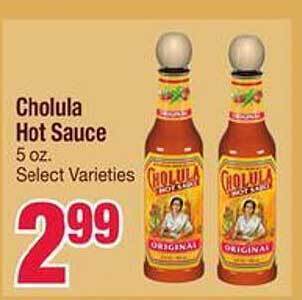 Jewel-Osco Cholula hot sauce offer