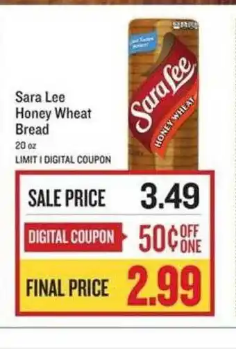 Lowes Foods Sara lee honey wheat bread offer